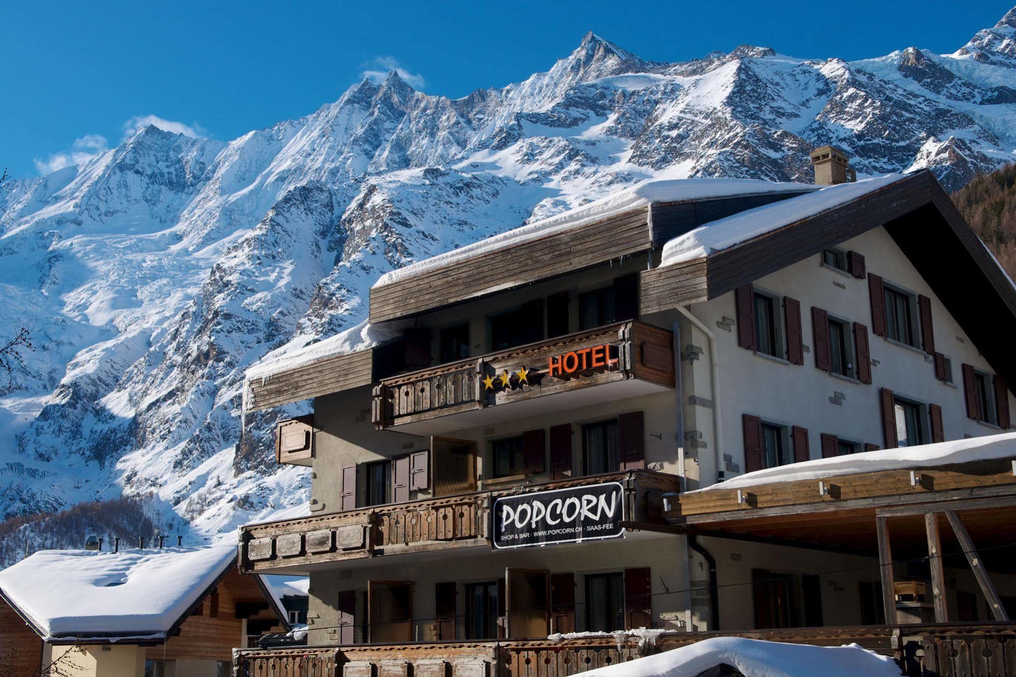 Popcorn! Hotel Saas Fee Dış mekan fotoğraf